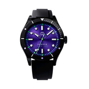 Henry Archer Nordso DLC Automatic Watch with Cosmic Purple Dial #HAC-NOR-CPD-3LI