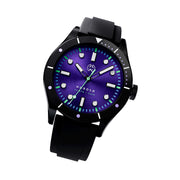 Henry Archer Nordso DLC Automatic Watch with Cosmic Purple Dial #HAC-NOR-CPD-3LI