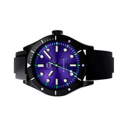 Henry Archer Nordso DLC Automatic Watch with Cosmic Purple Dial #HAC-NOR-CPD-3LI