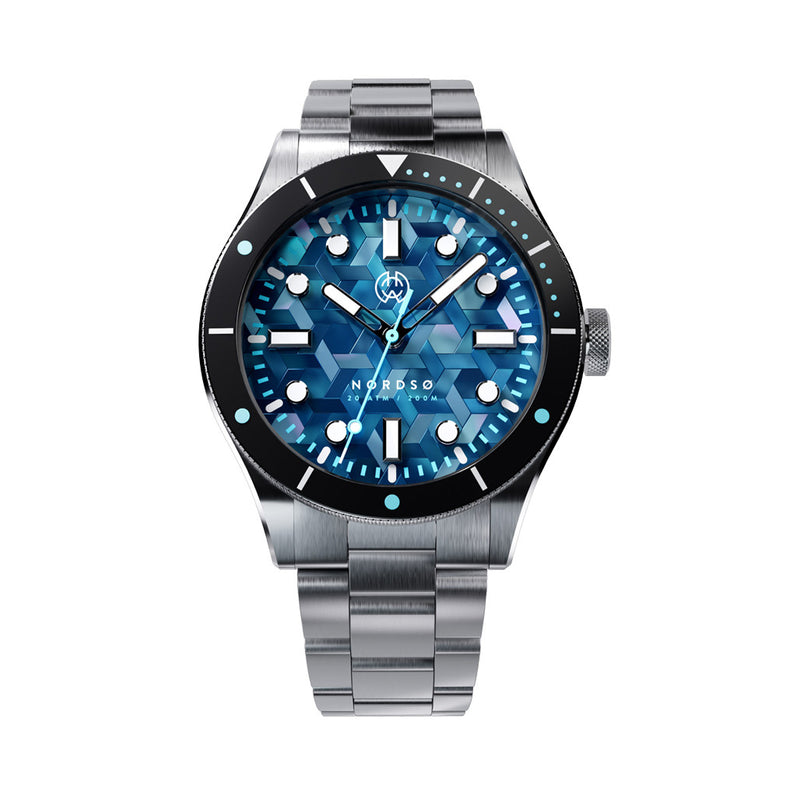 Henry Archer Nordso Terra Automatic Watch with Enceladus Dial #HAC-NOR-ENC-3LI