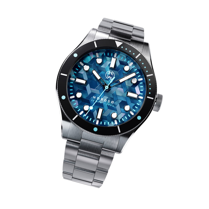 Henry Archer Nordso Terra Automatic Watch with Enceladus Dial #HAC-NOR-ENC-3LI