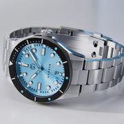Henry Archer Nordso Automatic Dive Watch with Glacier Cyan Dial #HAC-NOR-GLC-3LI