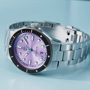 Henry Archer Nordso Automatic Dive Watch with Iris Purple Dial #HAC-NOR-IRI-3LI
