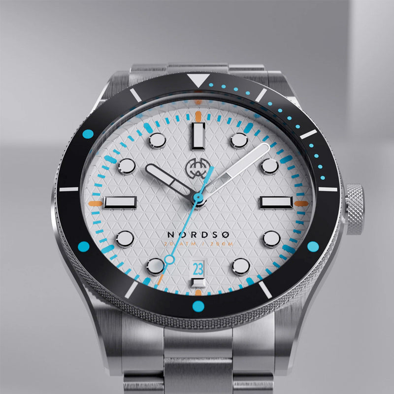 Henry Archer Nordso Automatic Watch with Optic White Dial #HAC-NOR-OTW-3LI