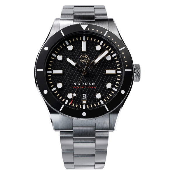 Henry Archer Nordso Automatic Watch with Raven Black Dial #HAC-NOR-RVN-3LI