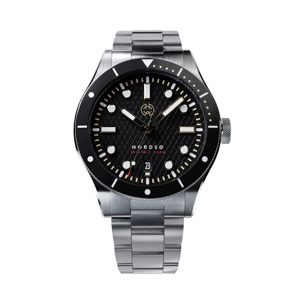 Henry Archer Nordso Automatic Watch with Raven Black Dial #HAC-NOR-RVN-3LI