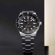 Henry Archer Nordso Automatic Watch with Raven Black Dial #HAC-NOR-RVN-3LI