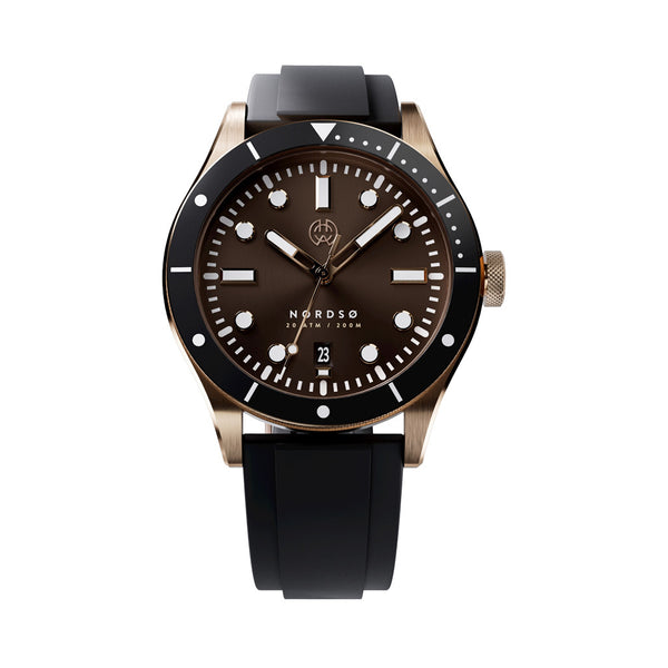 Henry Archer Nordso Automatic Watch with Solaris Brown Dial #HAC-NOR-SBN-SHB