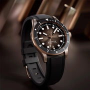 Henry Archer Nordso Automatic Watch with Solaris Brown Dial #HAC-NOR-SBN-SHB