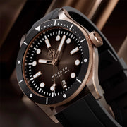 Henry Archer Nordso Automatic Watch with Solaris Brown Dial #HAC-NOR-SBN-SHB