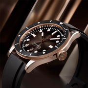 Henry Archer Nordso Automatic Watch with Solaris Brown Dial #HAC-NOR-SBN-SHB