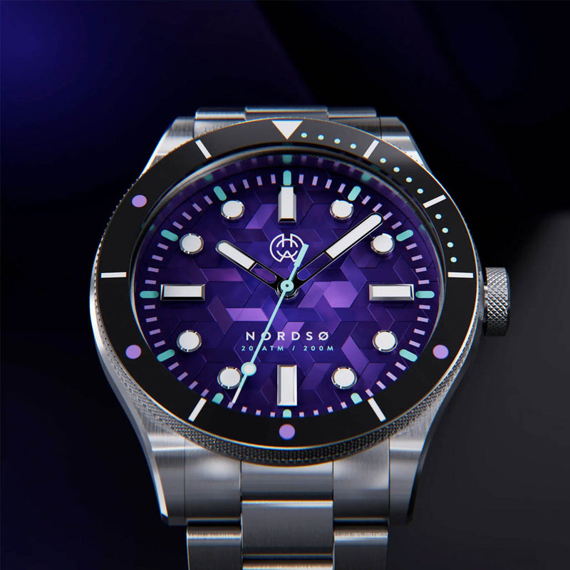 Henry Archer Nordsø Terra Titan Mirage Watch #HAC-NOR-TIN-3LI