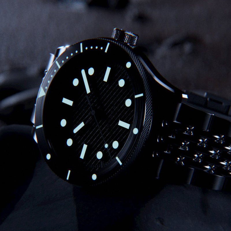 Henry Archer Nordso Automatic Dive Watch with Verde Menta 316 Dial #HAC-NOR-VM3-BOR