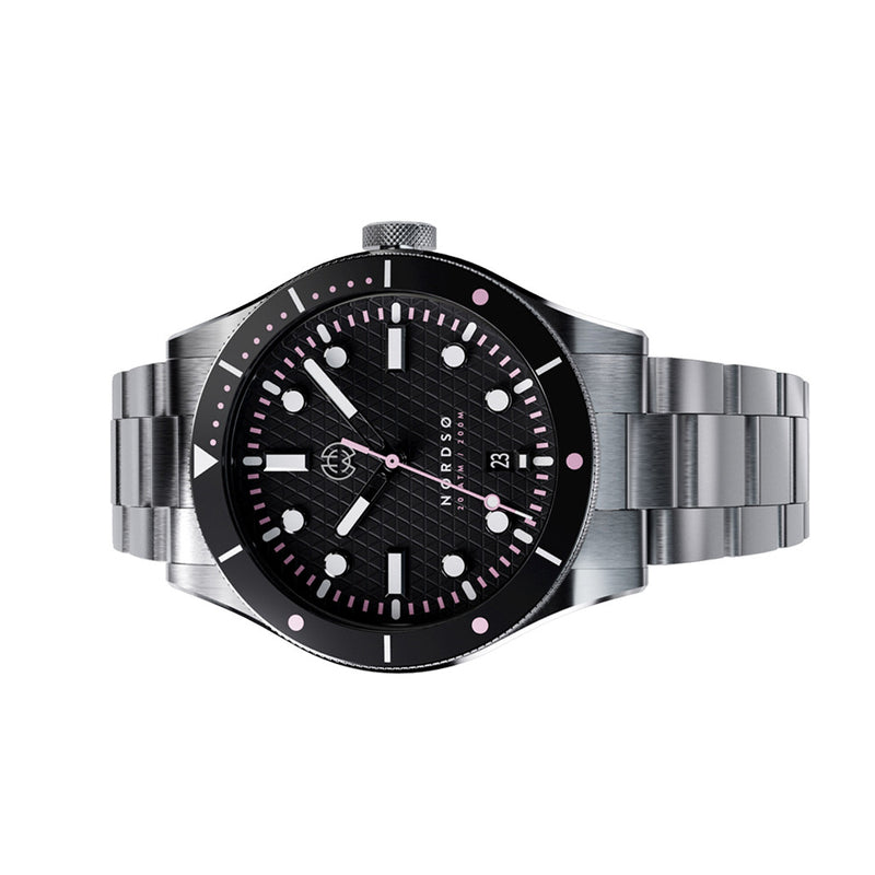 Henry Archer Nordso Automatic Watch with Vega Noir Dial #HAC-NOR-VNR-3LI