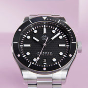Henry Archer Nordso Automatic Watch with Vega Noir Dial #HAC-NOR-VNR-3LI