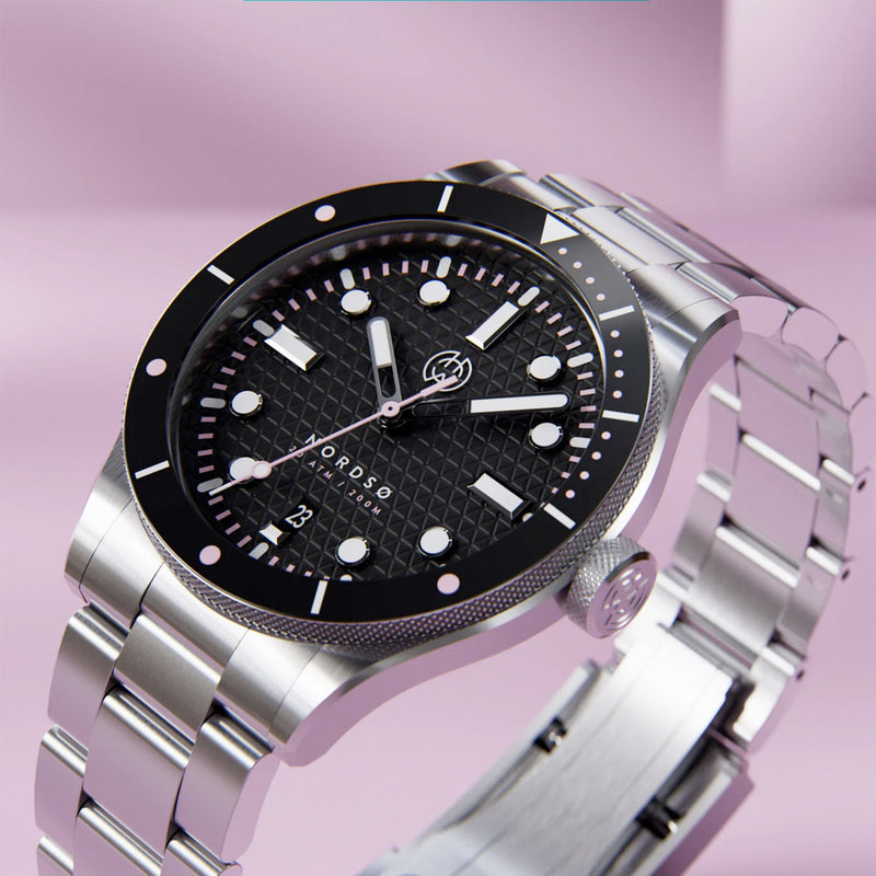Henry Archer Nordso Automatic Watch with Vega Noir Dial #HAC-NOR-VNR-3LI