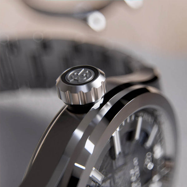 Henry Archer Øhav Meteorite Lunaris Watch #HAC-OHV-LNS-3LI