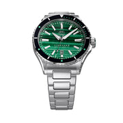 Henry Archer Tidevand Element Automatic Watch with Malachite Dial #HAC-TDE-MAL-CGR