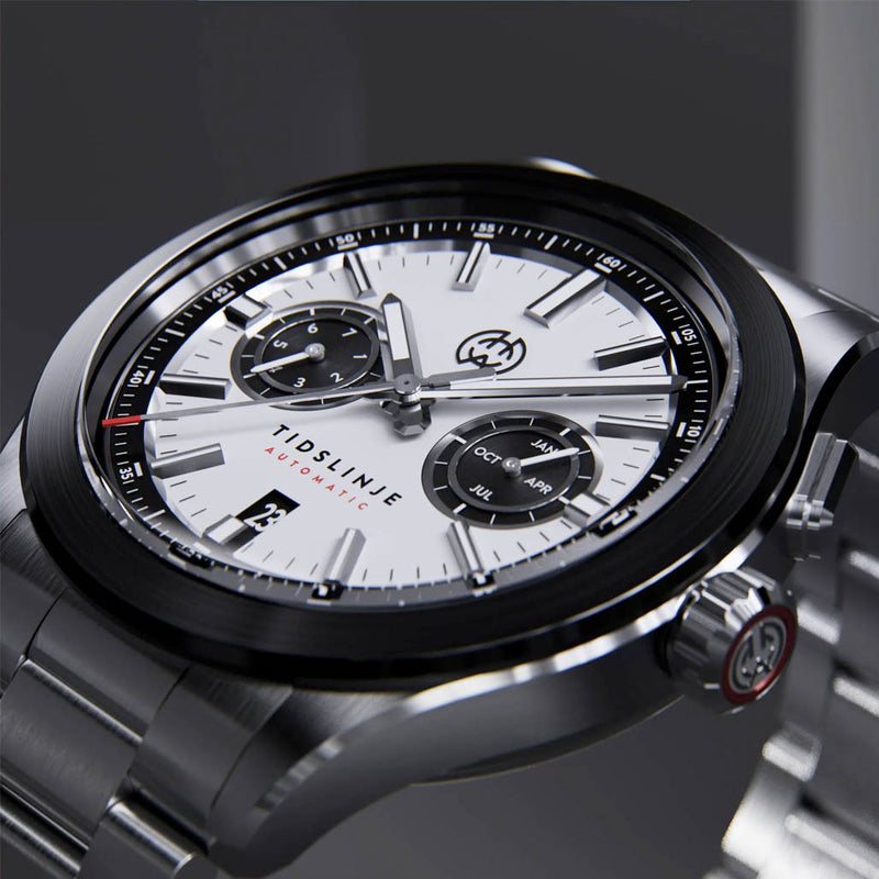 Henry Archer Tidslinje Vektor Watch #HAC-TDL-VEK-3LI