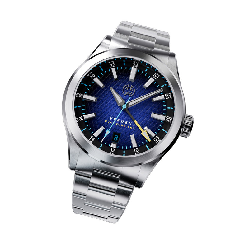 Henry Archer Verden GMT Automatic LE with Atlantic Sun Dial #HAC-VER-ATS-3LI