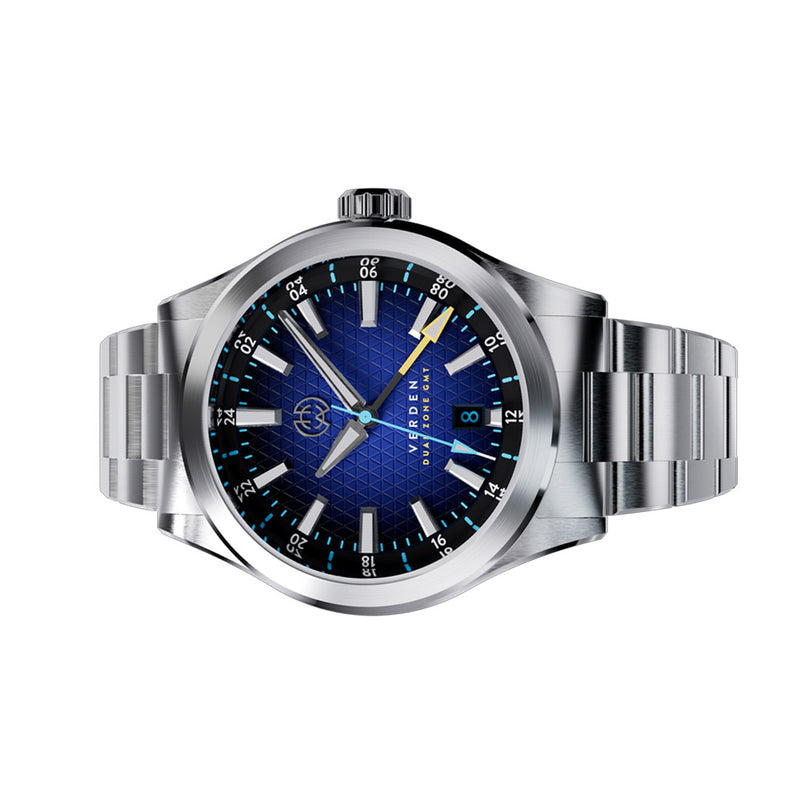 Henry Archer Verden GMT Automatic LE with Atlantic Sun Dial #HAC-VER-ATS-3LI