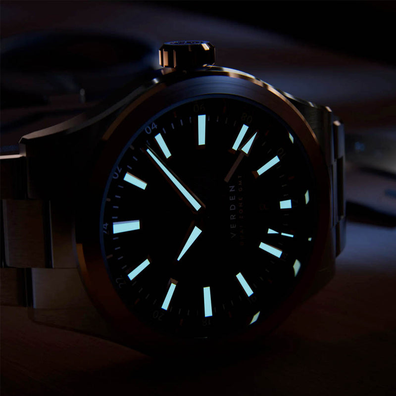 Henry Archer Verden GMT Sienna Watch #HAC-VER-SIE-3LI