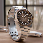 Henry Archer Verden GMT Sienna Watch #HAC-VER-SIE-3LI