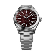 Henry Archer Verden GMT Meteorite Spectral Red Watch #HAC-VER-SPR-3LI