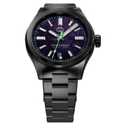 Henry Archer Vesterhav Meteorite Fusion Purple DLC Watch #HAC-VES-FSP-3LI