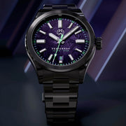 Henry Archer Vesterhav Meteorite Fusion Purple DLC Watch #HAC-VES-FSP-3LI