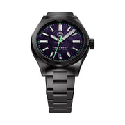 Henry Archer Vesterhav Meteorite Fusion Purple DLC Watch #HAC-VES-FSP-3LI
