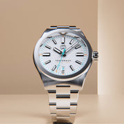 Henry Archer Vesterhav Slim Automatic Watch with Optic White Dial #HAC-VES-OPW-3LI