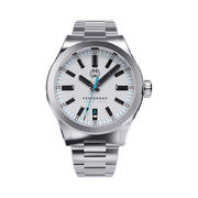 Henry Archer Vesterhav Slim Automatic Watch with Polar Black Dial #HAC-VES-POB-3LI