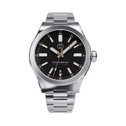 Henry Archer Vesterhav Slim Automatic Watch with Raven Black Dial #HAC-VES-RVN-3LI