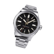 Henry Archer Vesterhav Slim Automatic Watch with Raven Black Dial #HAC-VES-RVN-3LI