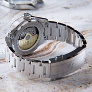 Henry Archer Vesterhav Slim Automatic Watch with Tesseract Dial #HAC-VES-TES-3LI