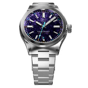 Henry Archer Vesterhav 38 Automatic Watch with Titanium Purple Dial #HAC-VES-TIP-3LI