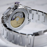 Henry Archer Vesterhav 38 Automatic Watch with Titanium Purple Dial #HAC-VES-TIP-3LI