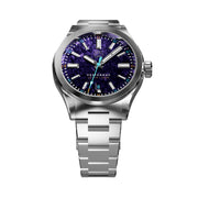 Henry Archer Vesterhav 38 Automatic Watch with Titanium Purple Dial #HAC-VES-TIP-3LI