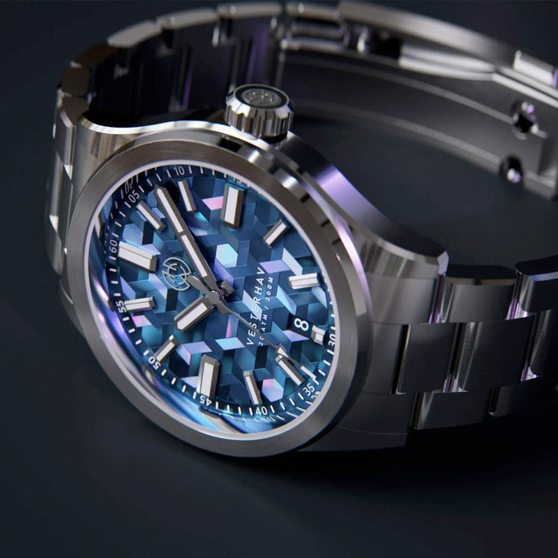 Henry Archer Vesterhav Ultraviolet Watch #HAC-VES-ULT-3LI