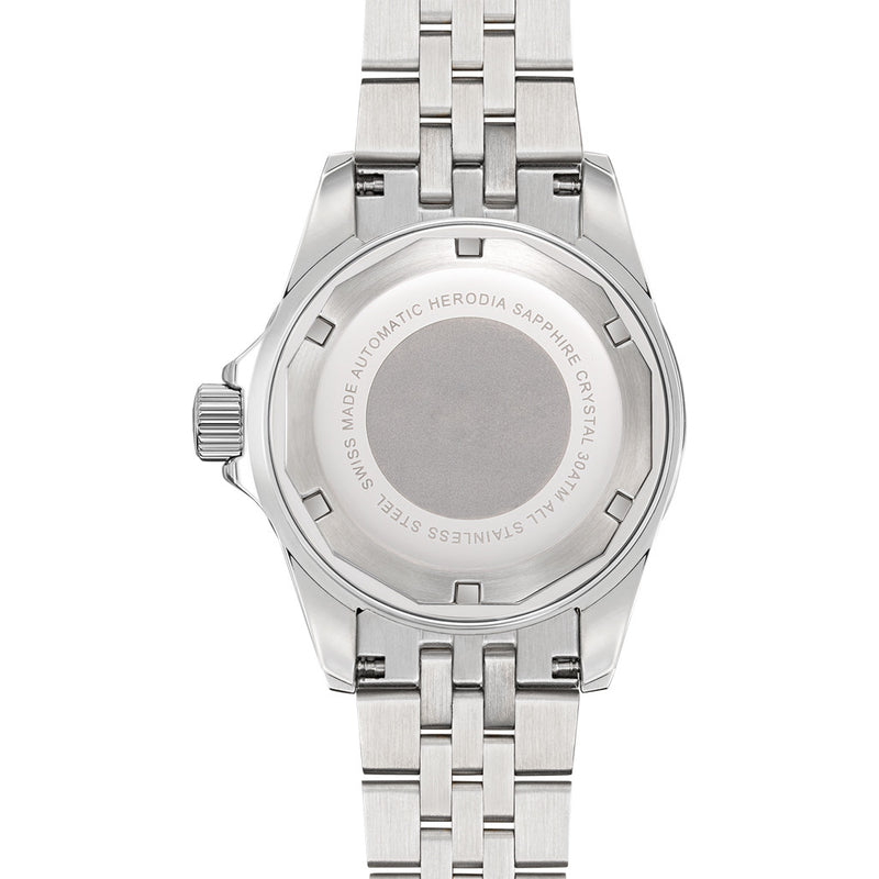 Herodia Adventurer Swiss Automatic GMT Watch with Pepsi Bezel #HADVSBLRBK.AC