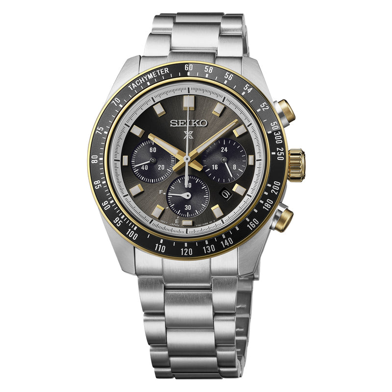 Seiko Prospex 41mm Speedtimer Black Dial #HBJ002