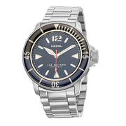HEMEL Hydrodurance Dive Watch with  Black Dial and Black-Blue Bezel #HD1BB Zoom