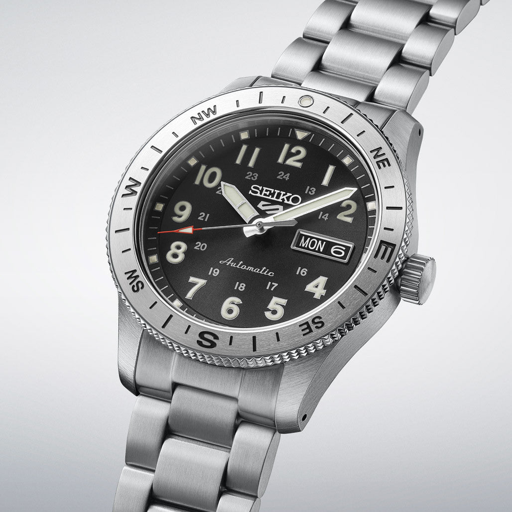 Seiko 5 Sports Field Series with Black Dial #HDB006 — Long Island