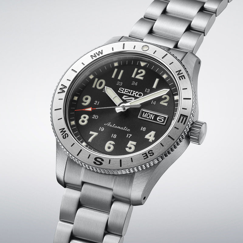 Seiko 5 Sports Field Series with Black Dial #HDB006