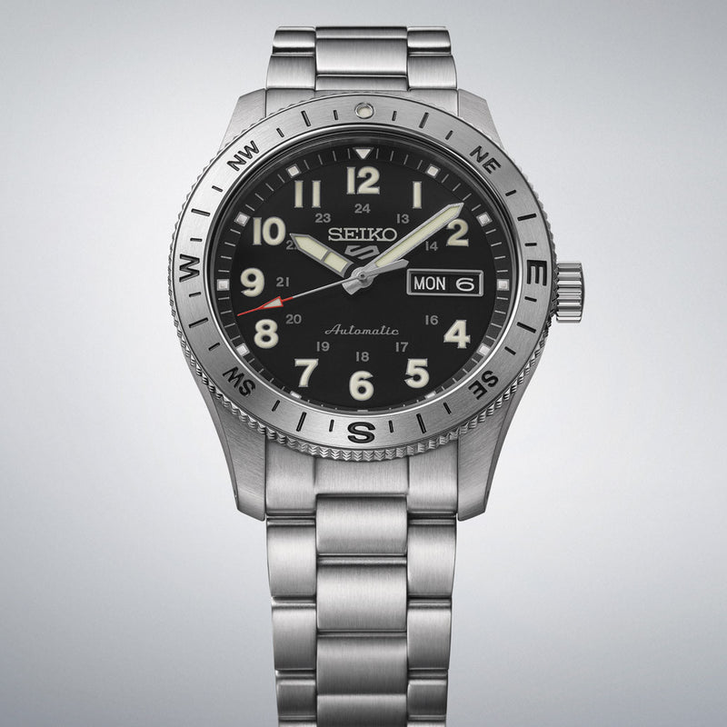 Seiko 5 Sports Field Series with Black Dial #HDB006