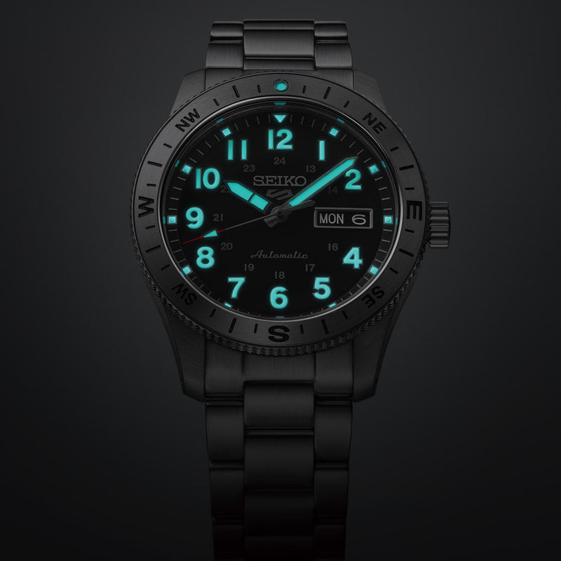 Seiko 5 Sports Field Series with Black Dial #HDB006