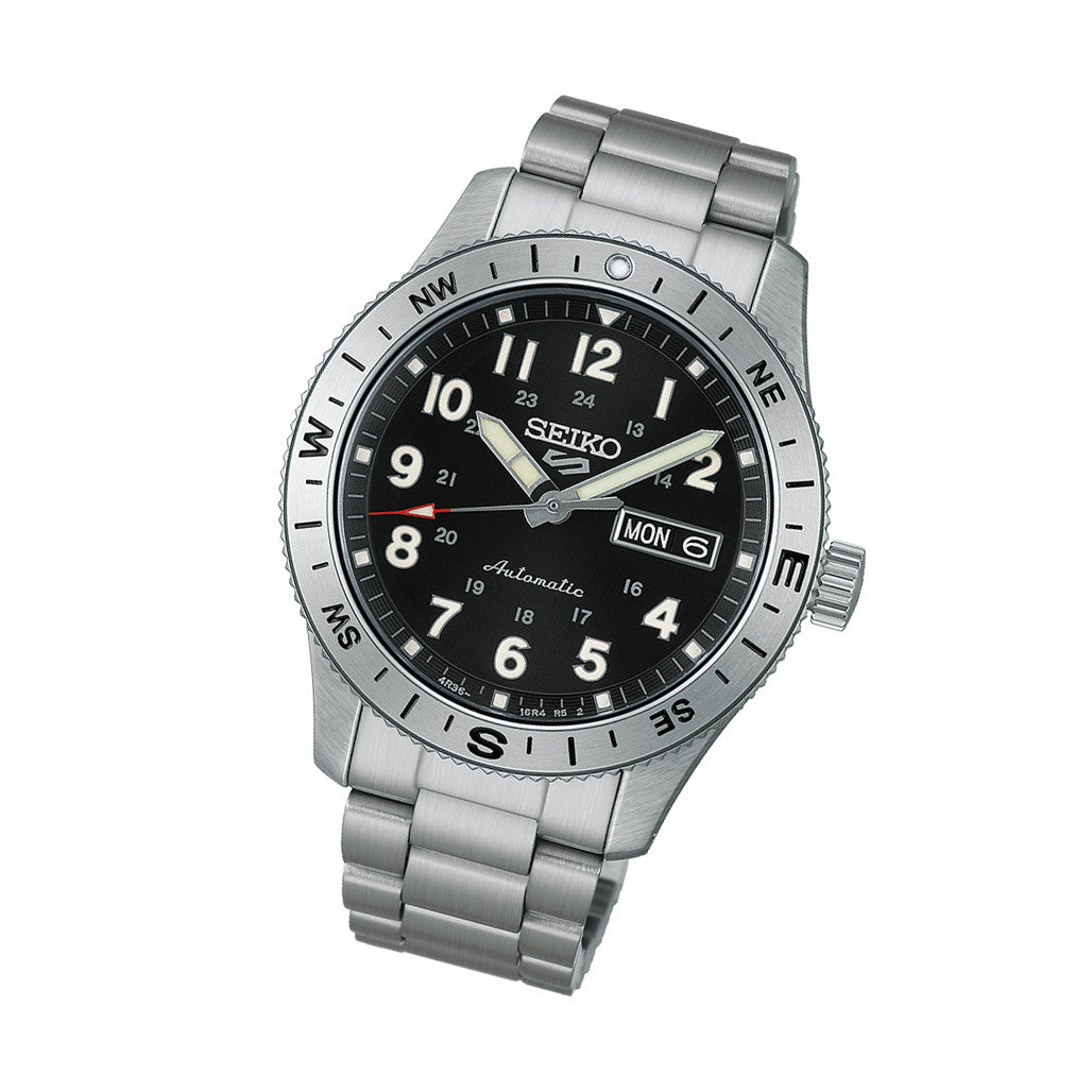 Seiko 5 Sports Field Series with Black Dial #HDB006 — Long Island
