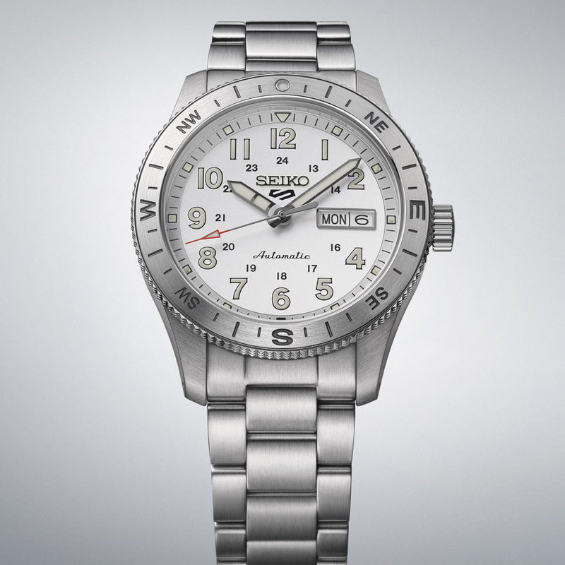 Seiko 5 Sports Field Series with White Dial #HDB007