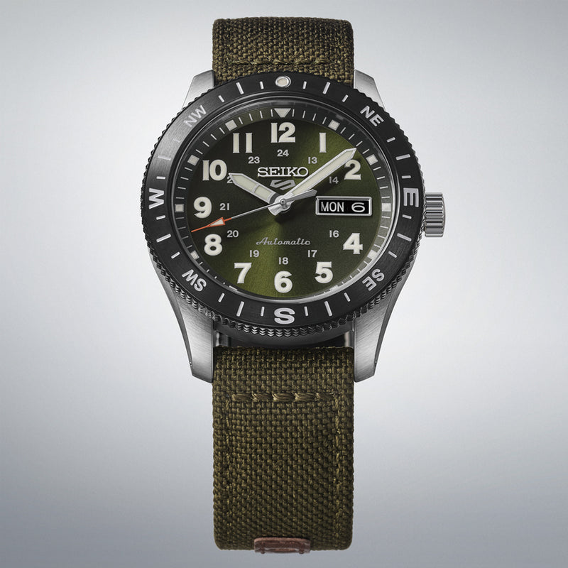 Seiko 5 Sports Field Series with Green Dial #HDB008